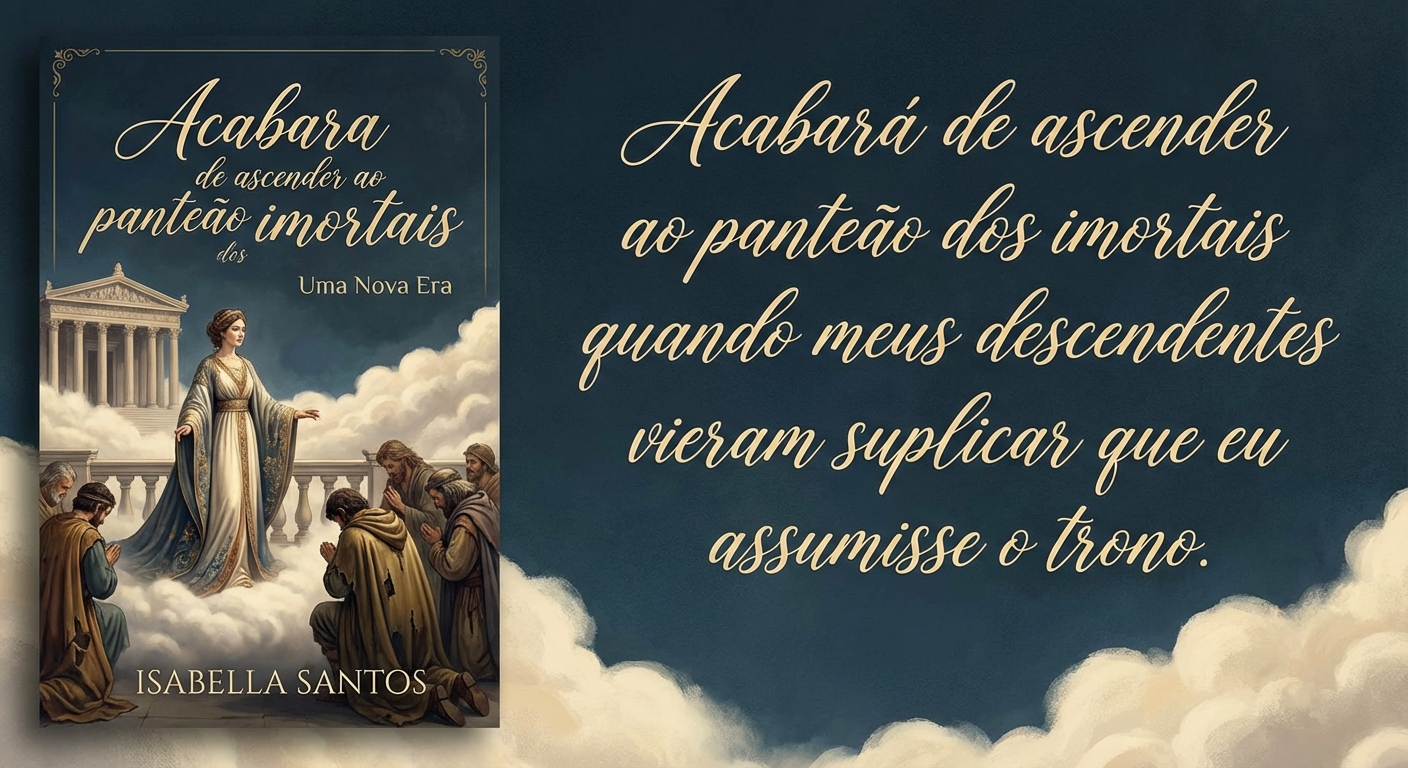 Acabara de ascender ao panteão dos imortais quando meus descendentes vieram suplicar que eu assumisse o trono.