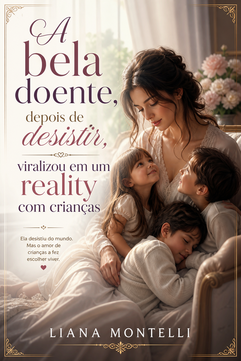 A bela doente, depois de desistir, viralizou em um reality com crianças