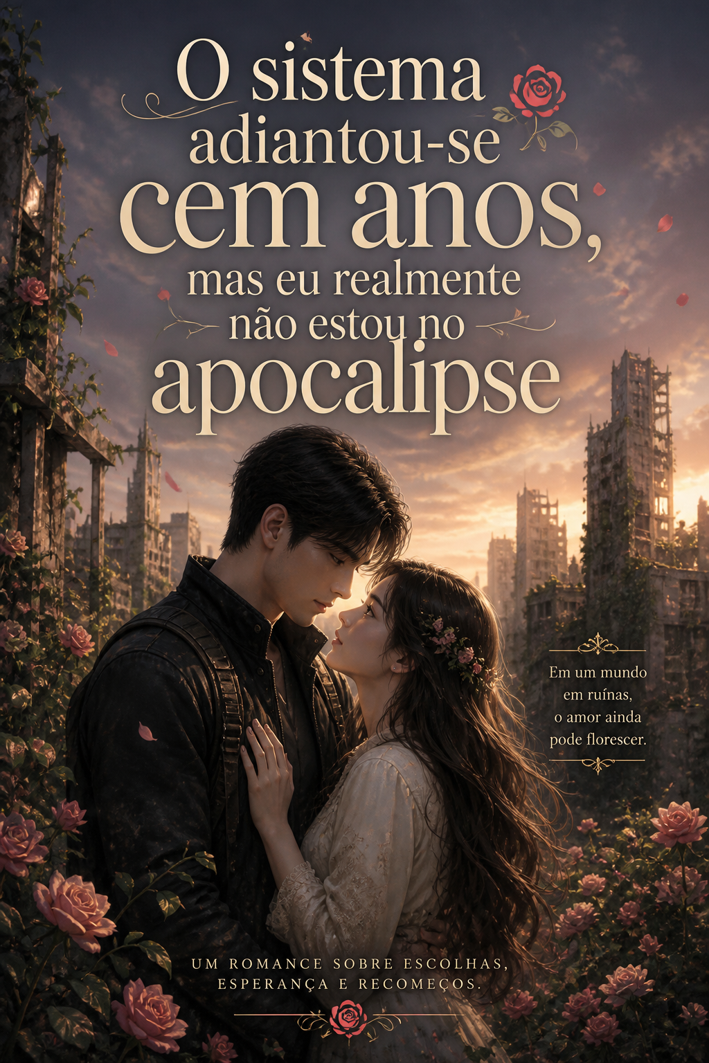O sistema adiantou-se cem anos, mas eu realmente não estou no apocalipse